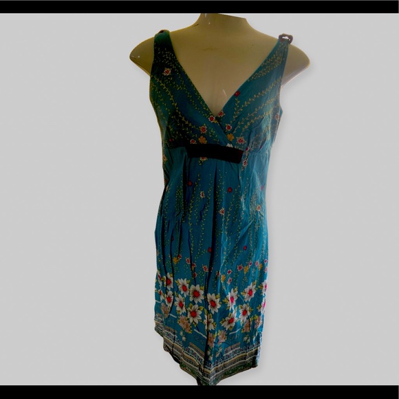 Geri C. Floral printed dress in great condition - Picture 1 of 5